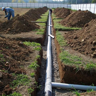  Рытье траншей